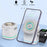 H32 15W 3-in-1 Magnetic Wireless Charger for Headset, Smart Watch Multi-Function Cell Phone Charging Stand - Transparent - 2