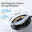 MCDODO CH-4360 MDD Wireless Charger Ultra-thin Charging Pad Cell Phone Safe Charger - Black - 4
