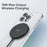 MCDODO CH-4360 MDD Wireless Charger Ultra-thin Charging Pad Cell Phone Safe Charger - Black - 5