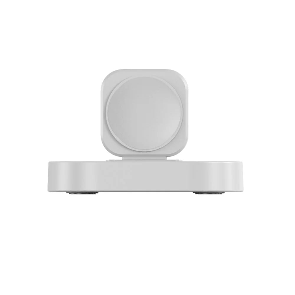 JJT-A56 For Apple Watch Series 1-8 Foldable Smartwatch Charger Mini Magnetic Wireless Charging Pad - White - 5