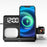 W528 3 in 1 Wireless Charger for Phone  /  Watch  /  Earphone Multi-function Phone Charging Holder Clock Night Light - 6