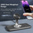 V18 3-in-1 Magnetic Wireless Charger Folding Cell Phone Charging Stand for Earbuds, Smart Watch - Black - 5