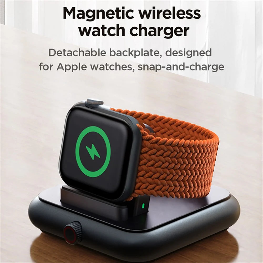 JOYROOM JR-WQW03 Magnetic Wireless Watch Charger for iWatch Adjustable Charger with Nightstand Mode - 3