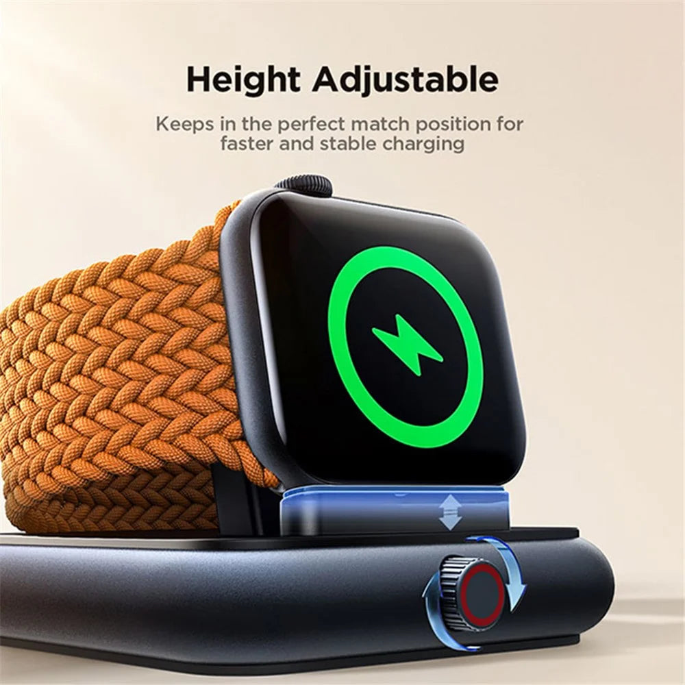 JOYROOM JR-WQW03 Magnetic Wireless Watch Charger for iWatch Adjustable Charger with Nightstand Mode - 5