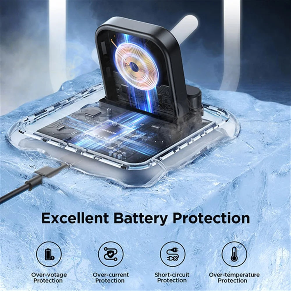 JOYROOM JR-WQW03 Magnetic Wireless Watch Charger for iWatch Adjustable Charger with Nightstand Mode - 7