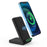 YF-F3 15W Fast Wireless Charging Stand Mobile Phone Desktop Cordless Charger (CE, FCC) - Black - 1