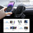 Z100A Semiconductor Cooling Dual Coil Car Wireless Charger for iPhone 15 / Samsung Galaxy Z Flip - 7