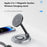 W14 3-in-1 Magnetic Wireless Charger for iPhone 12-15 Series, iWatch, AirPods Charging Stand - 3