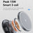 W14 3-in-1 Magnetic Wireless Charger for iPhone 12-15 Series, iWatch, AirPods Charging Stand - 7