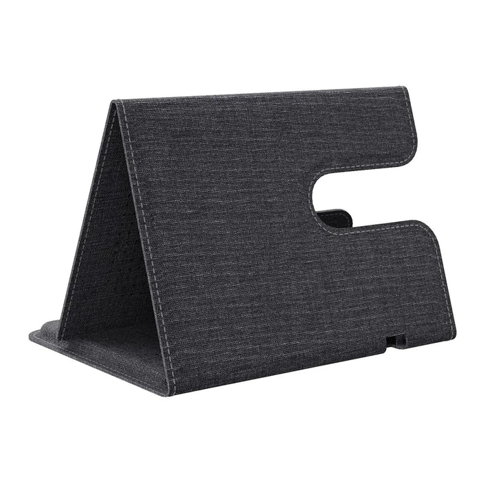 GY-17AIR 3-in-1 PU Leather Foldable Wireless Charger Phone Watch Earphone Charging Stand - 4
