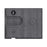 GY-17AIR 3-in-1 PU Leather Foldable Wireless Charger Phone Watch Earphone Charging Stand - 6