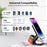 KU XIU X55 Foldable Charging Pad for iPhone Magnetic Wireless Charger for Apple Watch AirPods - Black - 7