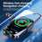 X12 Car Air Vent Touch Sensing Wireless Phone Charger Mount Cell Phone Bracket - Black - 2