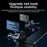 X12 Car Air Vent Touch Sensing Wireless Phone Charger Mount Cell Phone Bracket - Black - 3