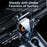 X12 Car Air Vent Touch Sensing Wireless Phone Charger Mount Cell Phone Bracket - Black - 5