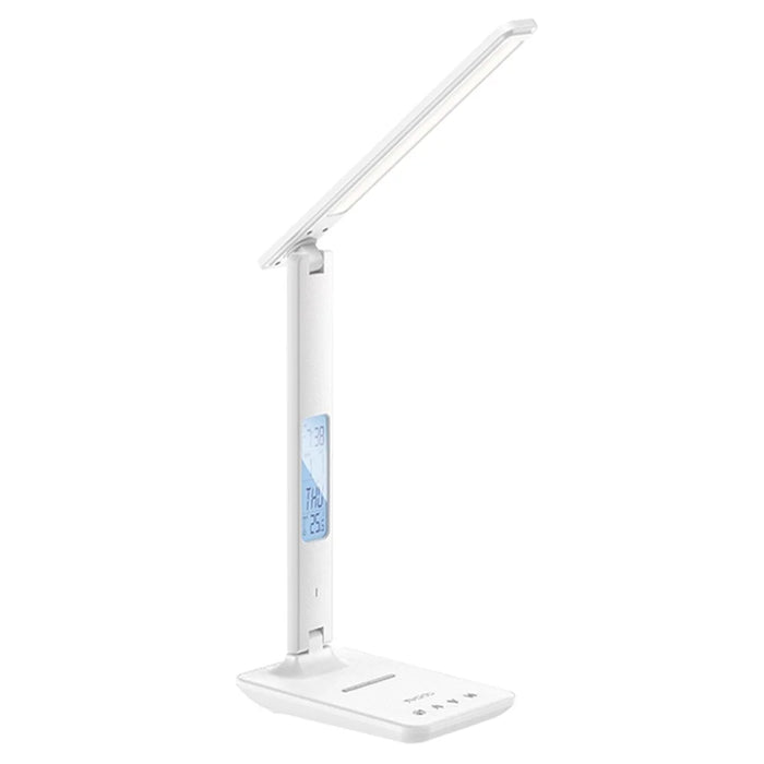 YESIDO DS20 LED Desk Lamp 10W Wireless Charging Function Time Temperature Display Table Light - 1