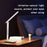 YESIDO DS20 LED Desk Lamp 10W Wireless Charging Function Time Temperature Display Table Light - 4