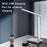 YESIDO DS20 LED Desk Lamp 10W Wireless Charging Function Time Temperature Display Table Light - 5