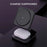 Z8 3-in-1 Foldable Charging Station 15W Magnetic Wireless Charger with Adjustable Angles - White - 6