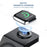 S6 For Iphone / Airpods / Apple Watch 3-in-1 15W Magnetic Wireless Charging Station Desktop Bracket - Black - 7