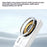 WIWU Wi-P037 Small Pudding Magnetic Phone Wireless Charger 5000mAh Power Bank - White - 5