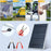 10W 12V Solar Panel Battery Charger with 20A Controller for Vehicle, Gate Opener, Electrical Fence - 5