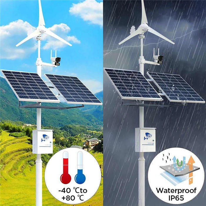 10W 12V Solar Panel Battery Charger with 20A Controller for Vehicle, Gate Opener, Electrical Fence - 6