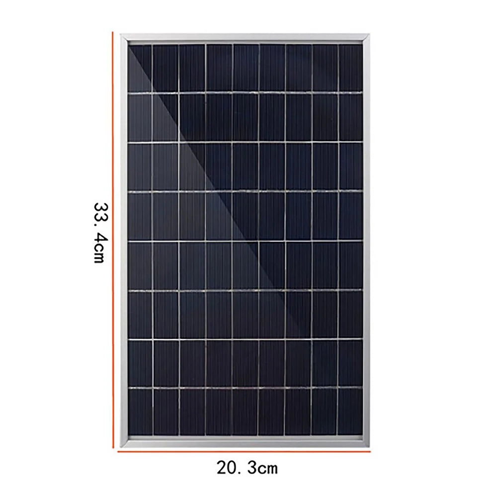 10W 12V Solar Panel Battery Charger for Vehicle, Gate Opener, Electrical Fence - 7