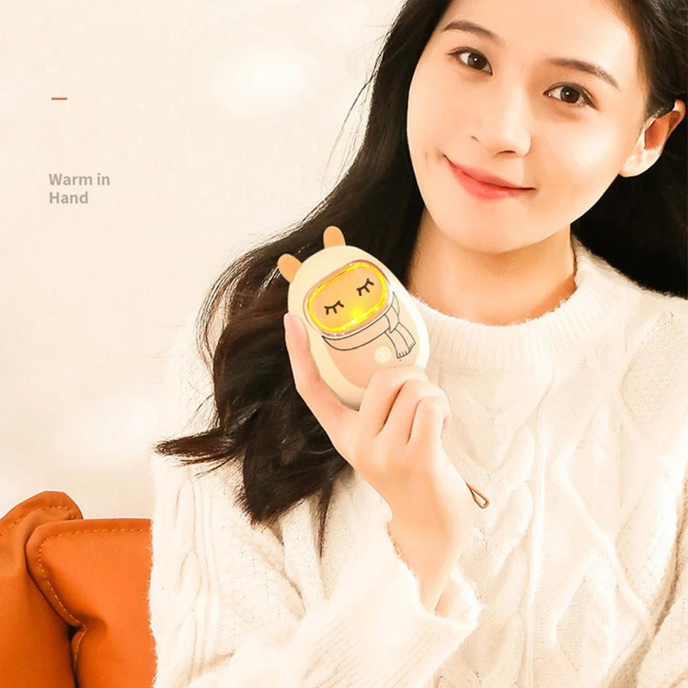 FC-6507 Night Light Hand Warmer Bluetooth-compatible Remote Control TikTok Wireless Scrolling Control Page Turner - Yellow - 3