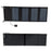 10W 4 Foldable Solar Panel Waterproof Portable Solar Charger with Carabiner for Outdoor Camping, Hiking - 5