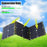 40W 3 Foldable Solar Panel IP65 Water Resistant Portable Camouflage Solar Charger for Camping, Hiking, Traveling - 4