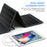 30W Foldable Solar Panel Dual USB 5-Folding Solar Panel Charger for Mobile Phone Camping Hiking - 4