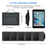 30W Foldable Solar Panel Dual USB 5-Folding Solar Panel Charger for Mobile Phone Camping Hiking - 5