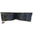 15W Portable Outdoor Solar Charger 5 Folding Solar Panels USB Phone Charging Power Bank - Camouflage - 6