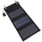 8W Foldable Solar Panel Monocrystalline Silicon Portable Outdoor Phone Solar Charger Power Bank - 4