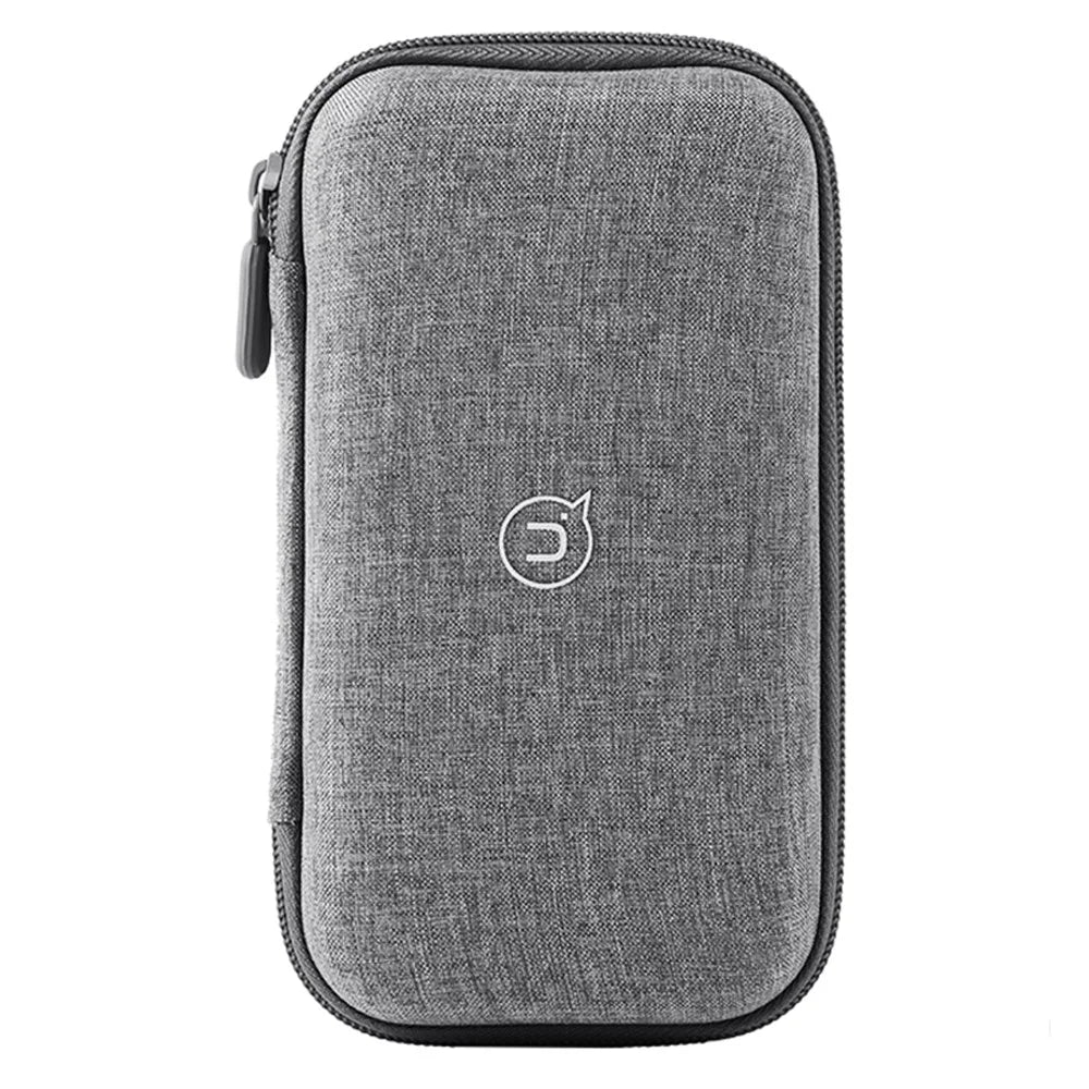 USAMS US-ZB263 EVA Hard Shell Power Bank Carrying Case Cable U-Disk Charger Storage Bag - Grey - 1