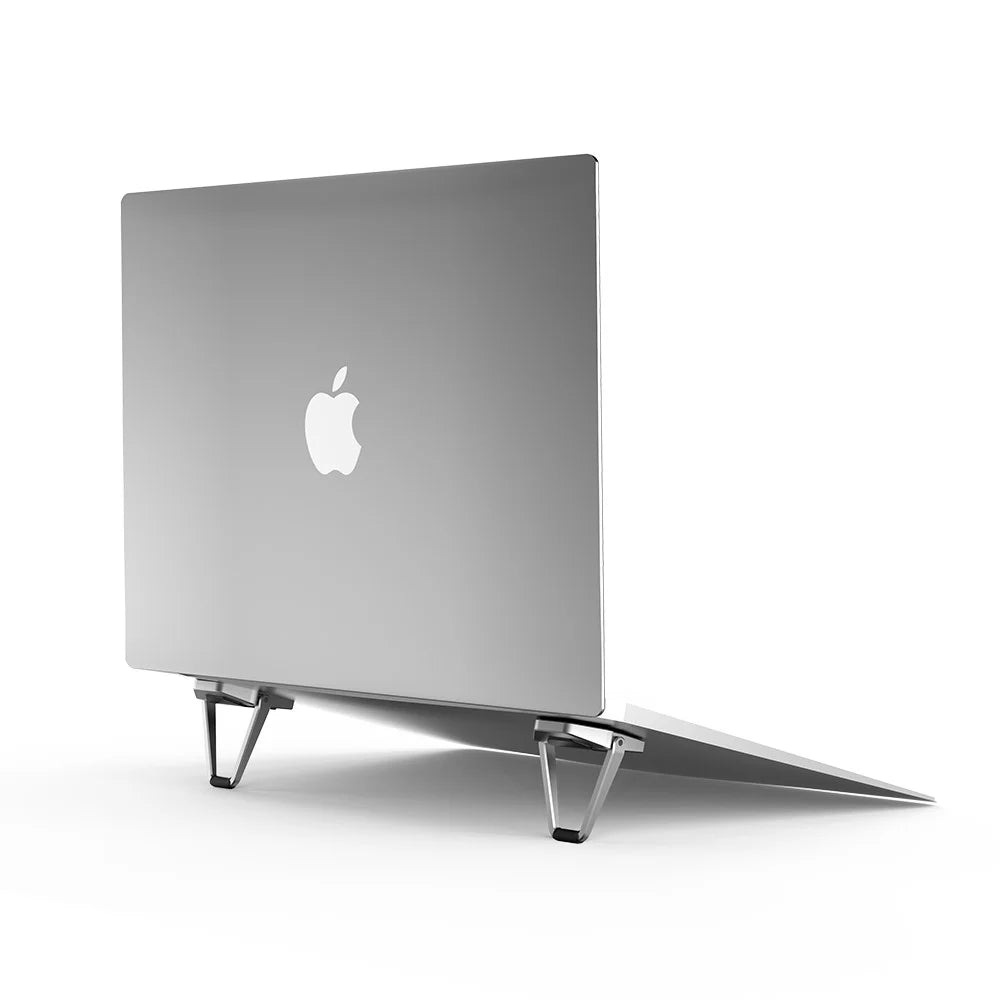 PTAZ40 Shield Shape Foldable Laptop Stand Desk Laptop Riser for MacBook Air Pro HP Lenovo - 6