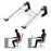 Y01 Height Adjustable Laptop Stand Desktop Bracket Foldable Aluminum Alloy Computer Riser - Black - 1