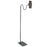 175cm Tablet Floor Stand Cell Phone Holder with Flexible Gooseneck Stable Base 360 Degree Rotating Mobile Phone Lazy Bracket Compatible with iPhone iPad for Live Streaming - 1