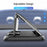 YC-5334 Carbon Fiber Texture Car Phone Holder Dashboard Mount Adjustable Angle Mobile Phone Clip Bracket - 4