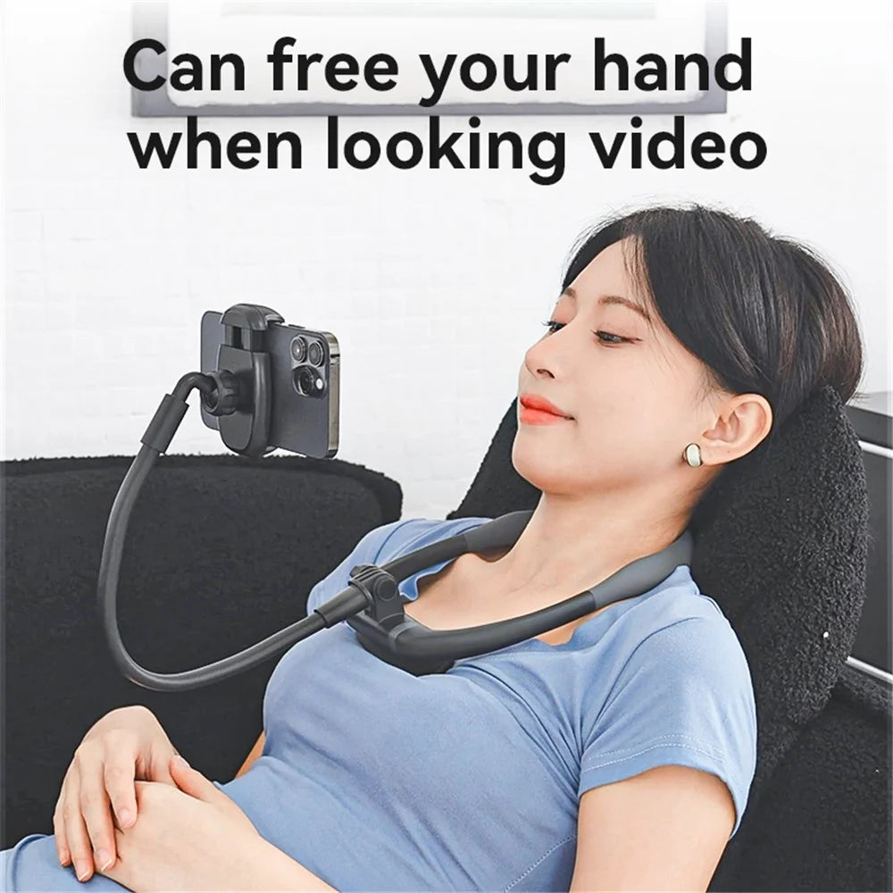 YESIDO C291 Neck Mount Phone Holder Aluminum Alloy Rotation View Phone Neck Bracket - 3