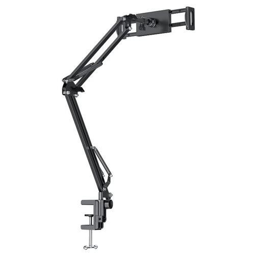 YESIDO C296 Adjustable Aluminum Alloy Arm Lazy Phone Tablet Holder Stand Bedside Desk Clip-On Bracket - 1