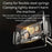 YESIDO C296 Adjustable Aluminum Alloy Arm Lazy Phone Tablet Holder Stand Bedside Desk Clip-On Bracket - 2