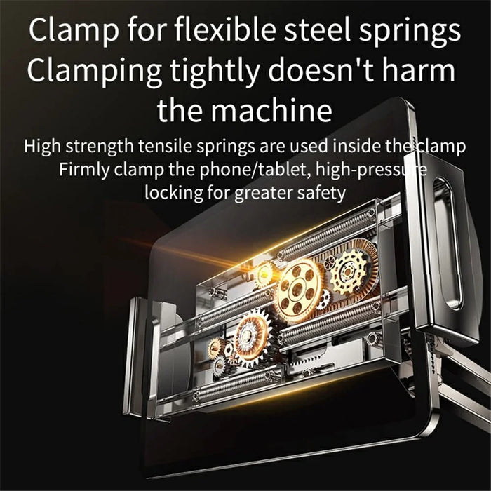 YESIDO C296 Adjustable Aluminum Alloy Arm Lazy Phone Tablet Holder Stand Bedside Desk Clip-On Bracket - 2