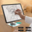 YY-022 Desktop Phone Tablet Holder Stand 360-Degree Rotatable Aluminum Alloy Bracket - Black - 3