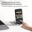 YY-022 Desktop Phone Tablet Holder Stand 360-Degree Rotatable Aluminum Alloy Bracket - Black - 6