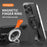 Magnetic Phone Ring Holder Cell Phone Finger Grip Strap Kickstand - Black+Black - 2
