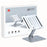 XUNDD A1 Heat Dissipation Laptop Stand Angle Adjustable Foldable Notebook Bracket - 1