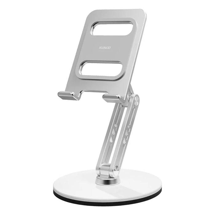 XUNDD XDHO-034 Rotation Tablet Stand Holder Desktop Mount Display Holder - Silver - 1