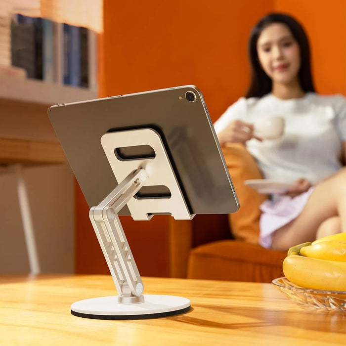 XUNDD XDHO-034 Rotation Tablet Stand Holder Desktop Mount Display Holder - Silver - 2